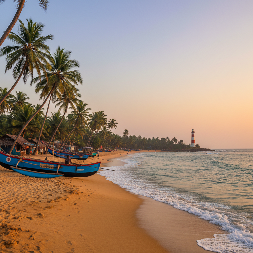 kerala beach